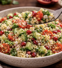 Couscous-Salat mit Granatapfel
