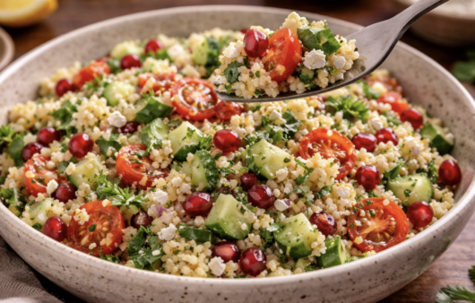 Couscous-Salat mit Granatapfel_7