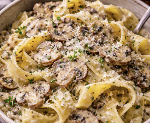 Pappardelle mit Pilzen und Thymian_8