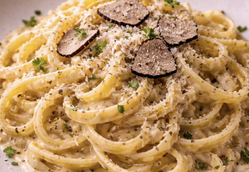 Fettuccine mit Trüffelbutter_8