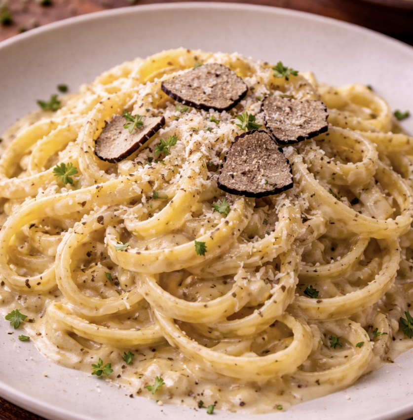 Fettuccine mit Trüffelbutter_8