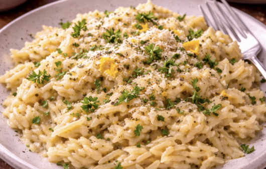 Orzo mit Zitrone und Parmesan_8