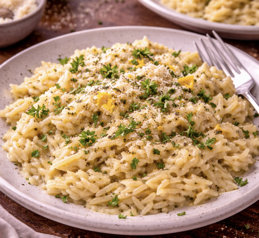 Orzo mit Zitrone und Parmesan_8