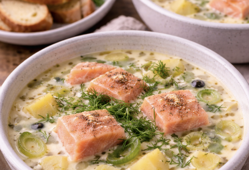 Skandinavische Lachssuppe_8