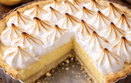 Zitronentarte mit Baiserhaube_8