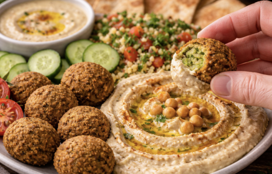 Falafel mit Hummus_8