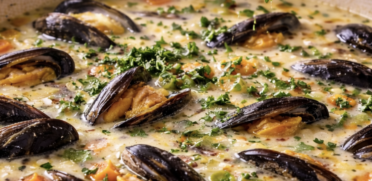 Muschelsuppe mit Weißwein_8