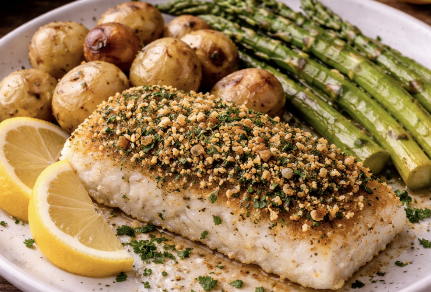 Fischfilet mit Kräuterkruste_7