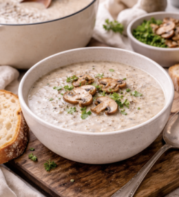 Champignoncremesuppe