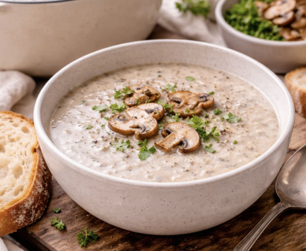 Champignoncremesuppe_8