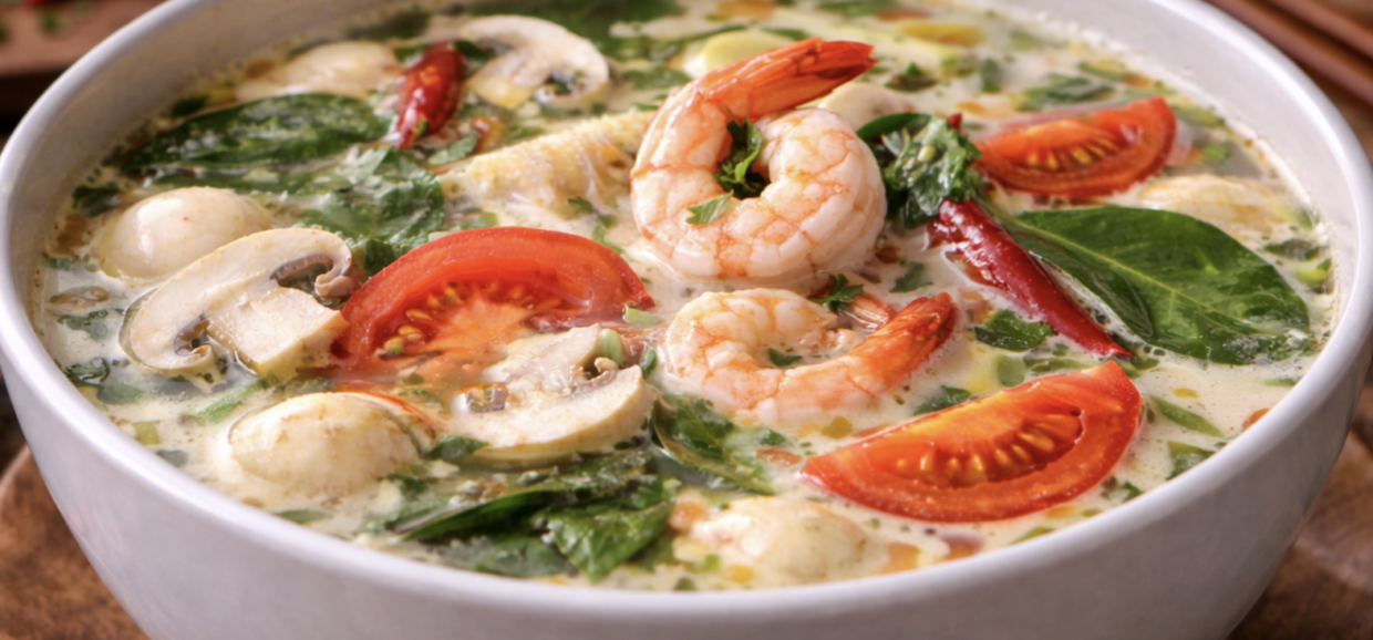 Tom Yum mit Garnelen_8