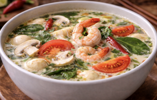 Tom Yum mit Garnelen_8