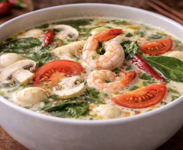 Tom Yum mit Garnelen_8