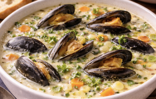 Muschelsuppe mit Weißwein_9