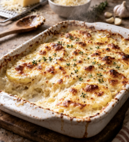 Kartoffelgratin mit Käse