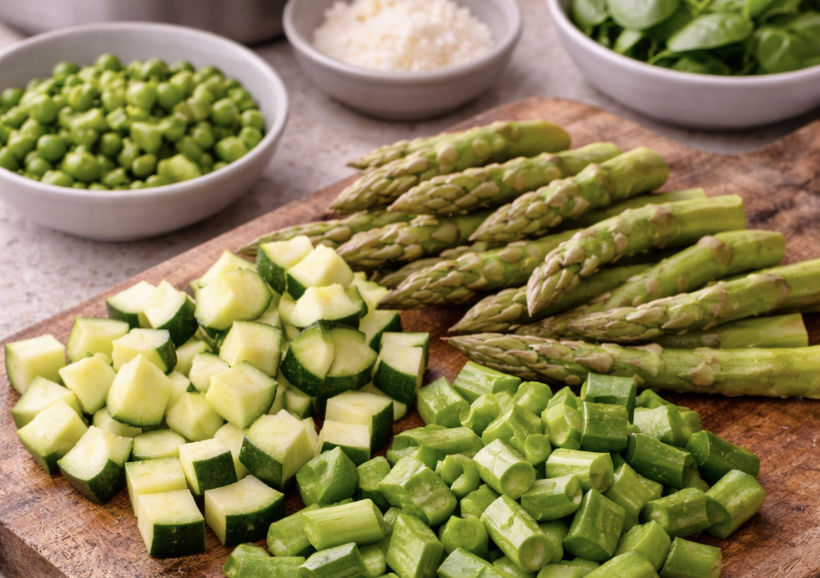 Frühlingsrisotto mit Gemüse_1