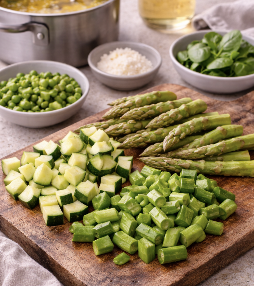 Frühlingsrisotto mit Gemüse_1