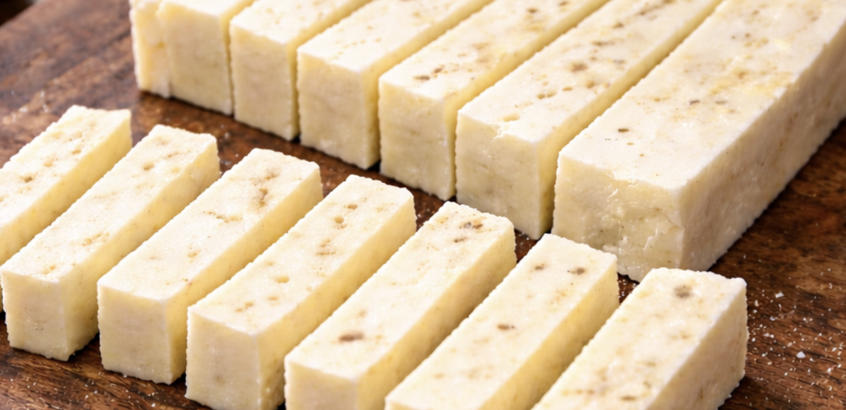 Mit Speck umwickelte Halloumi-Sticks_1