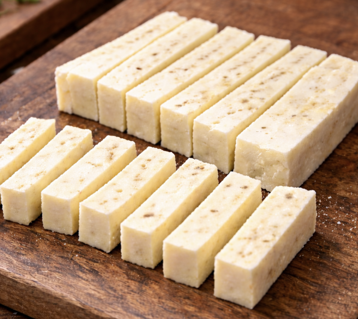 Mit Speck umwickelte Halloumi-Sticks_1