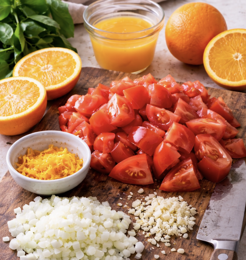 Tomaten-Orangen-Suppe mit Basilikum_1