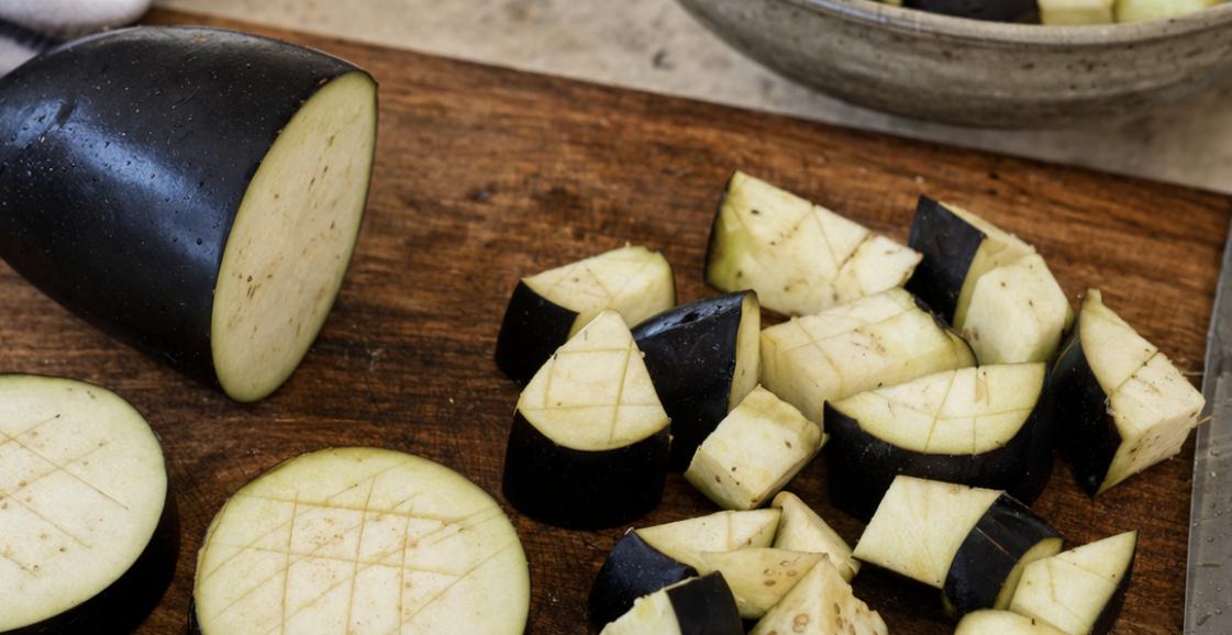 Japanische Miso-glazierte Auberginen-Häppchen_1