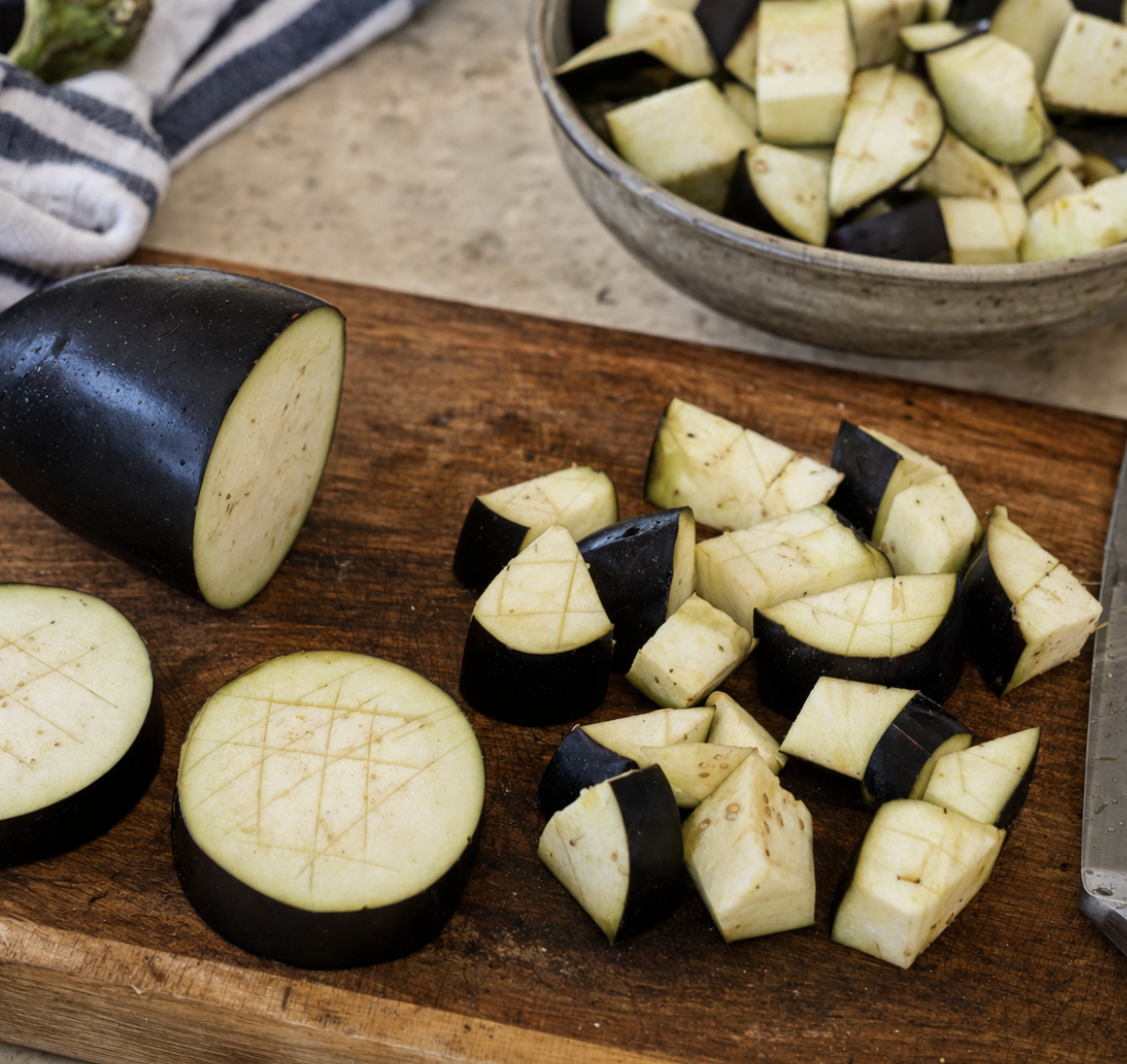 Japanische Miso-glazierte Auberginen-Häppchen_1