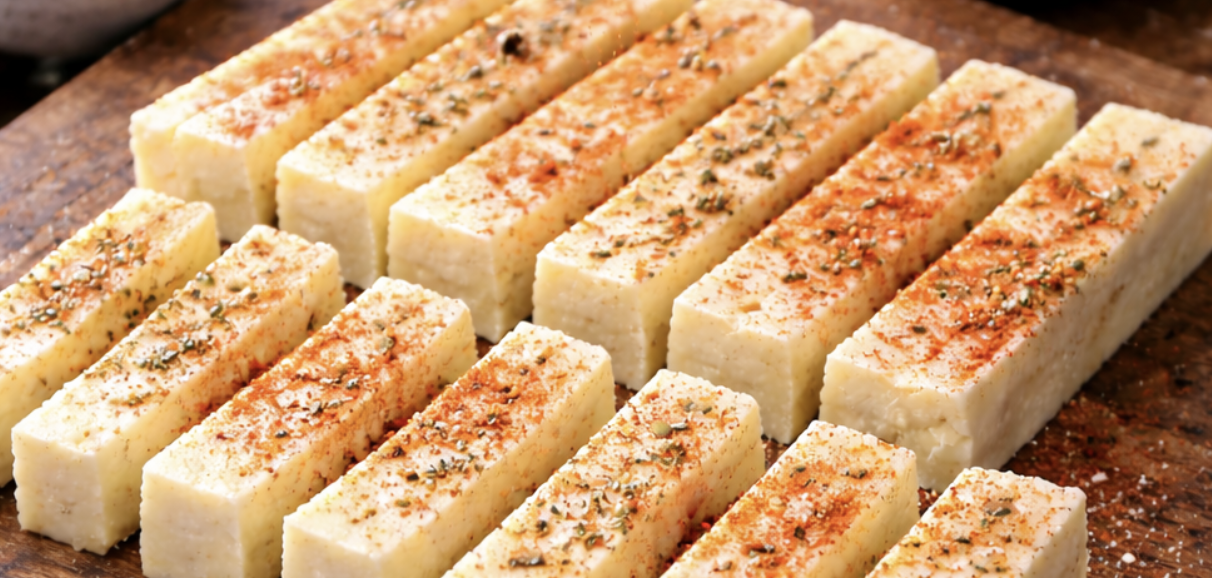 Mit Speck umwickelte Halloumi-Sticks_2