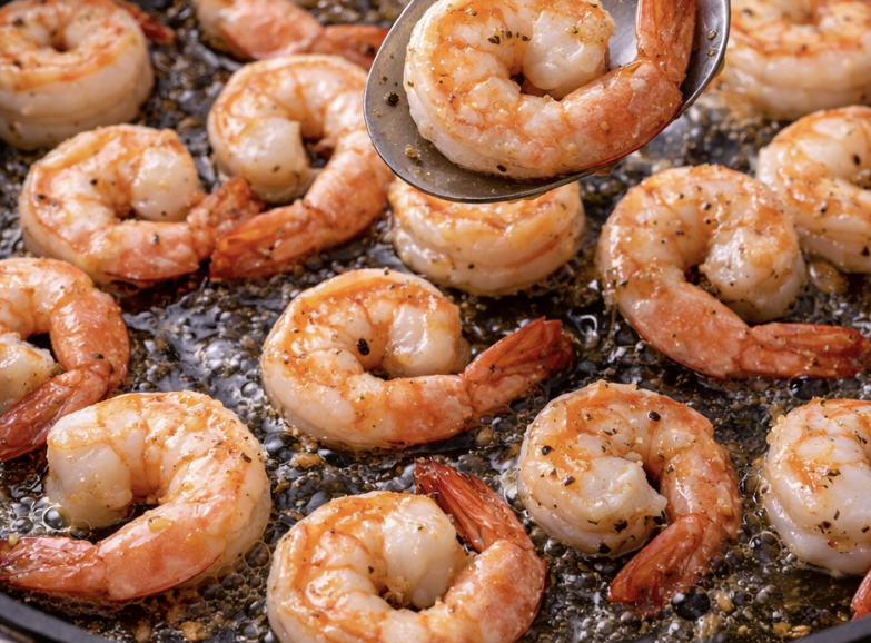 Gebratener Reis mit Ananas und Garnelen_2