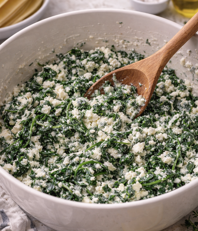 Vegetarische Spinat-Lasagne_2