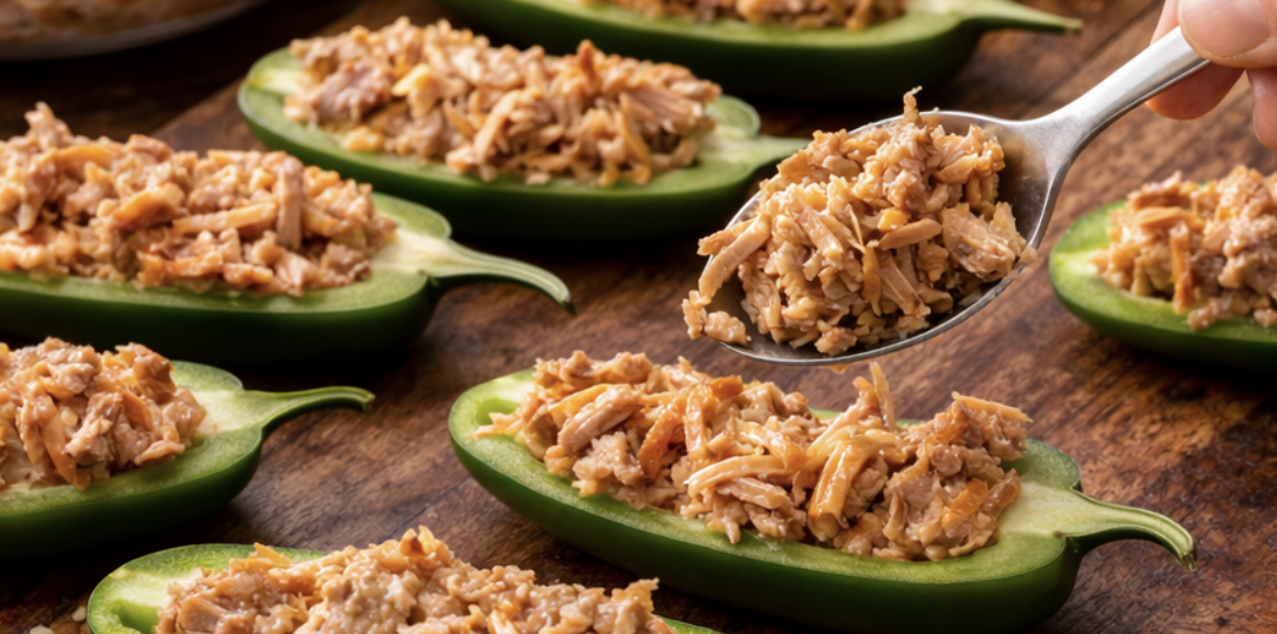 Mit Pulled Pork gefüllte Jalapeño-Poppers_3