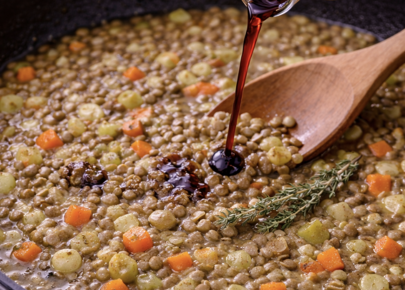 Kabeljau auf Linsen-Gemüse_3