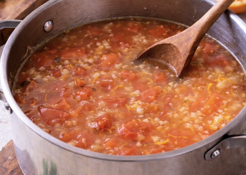 Tomaten-Orangen-Suppe mit Basilikum_4