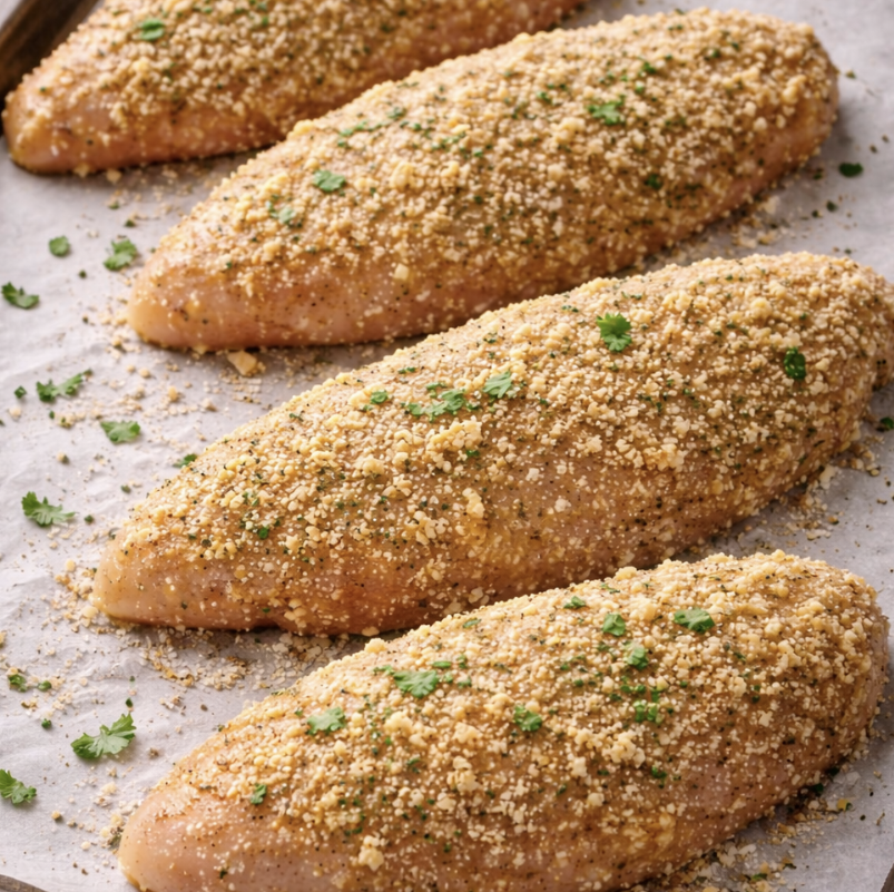 Hähnchen in Honig-Senf-Kruste_4