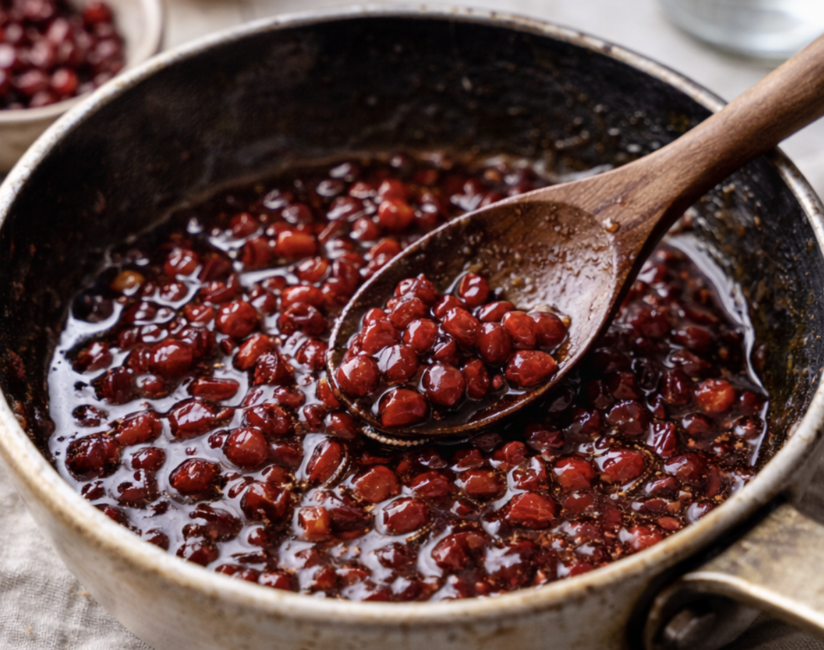 Persische Safran-Hähnchenspieße mit Berberitzen-Glasur_4