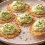 Parmesan-Crisps mit Avocado-Limetten-Crema_4