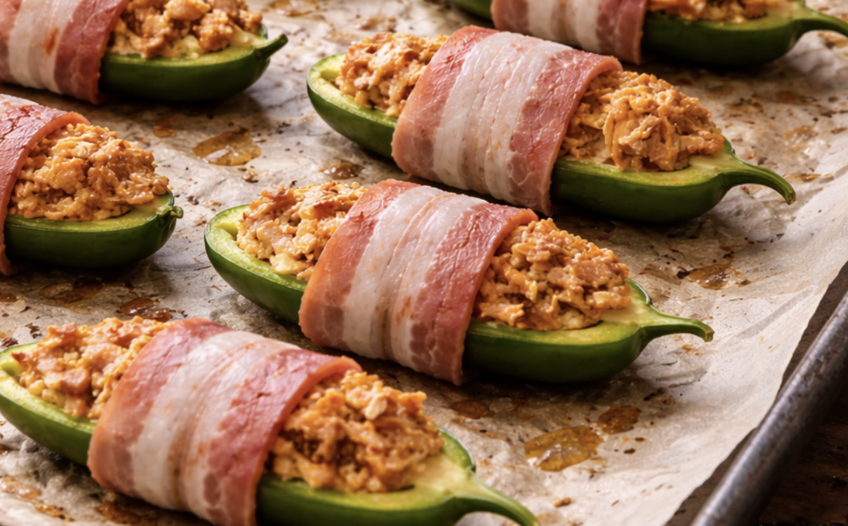 Mit Pulled Pork gefüllte Jalapeño-Poppers_5