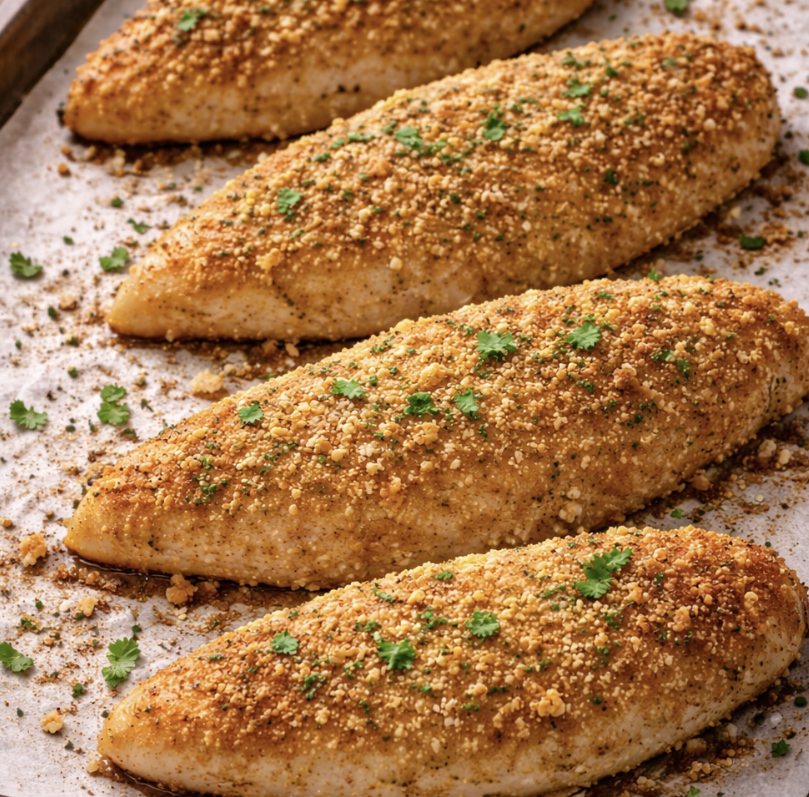 Hähnchen in Honig-Senf-Kruste_5