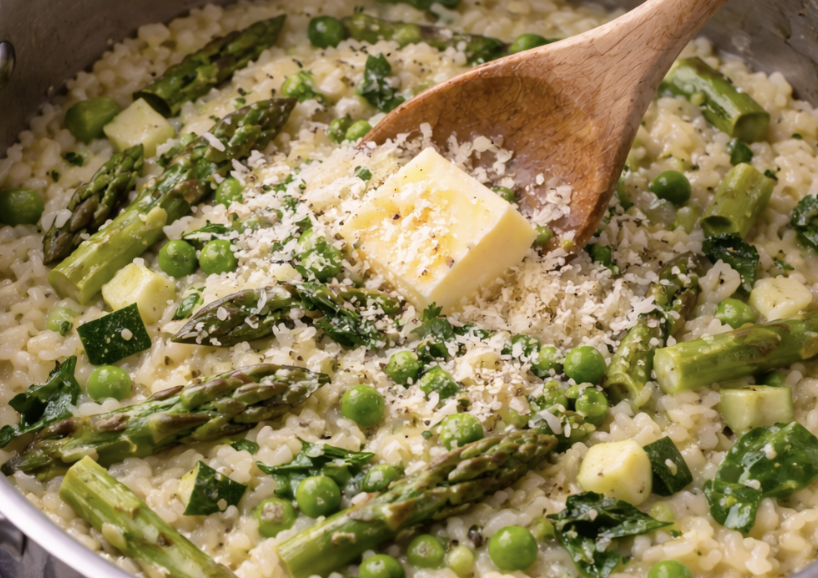 Frühlingsrisotto mit Gemüse_6