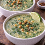 Spinat-Kichererbsen-Suppe mit Knoblauch_6