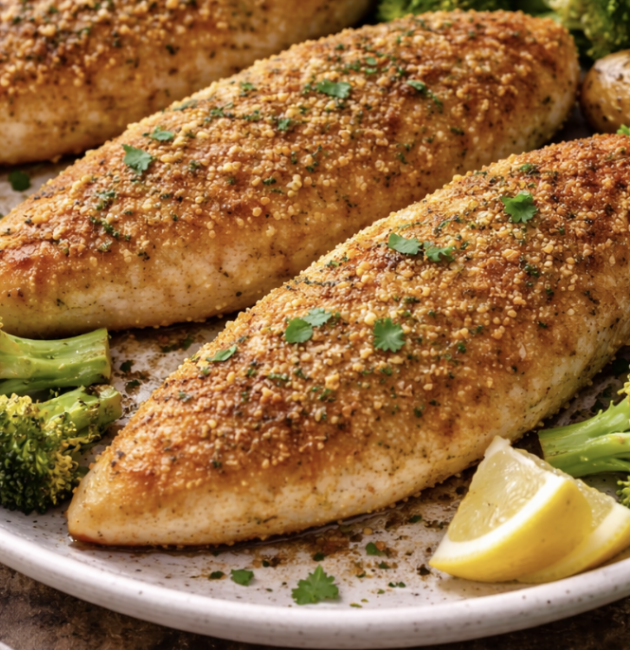 Hähnchen in Honig-Senf-Kruste_6