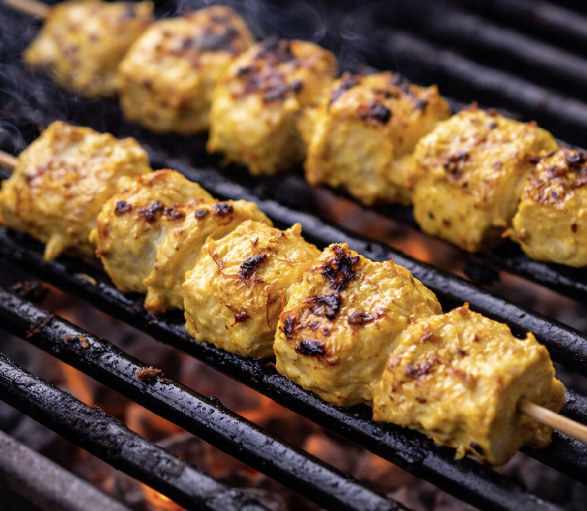 Persische Safran-Hähnchenspieße mit Berberitzen-Glasur_6