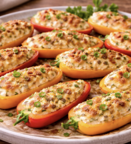Gefüllte Mini-Paprika
