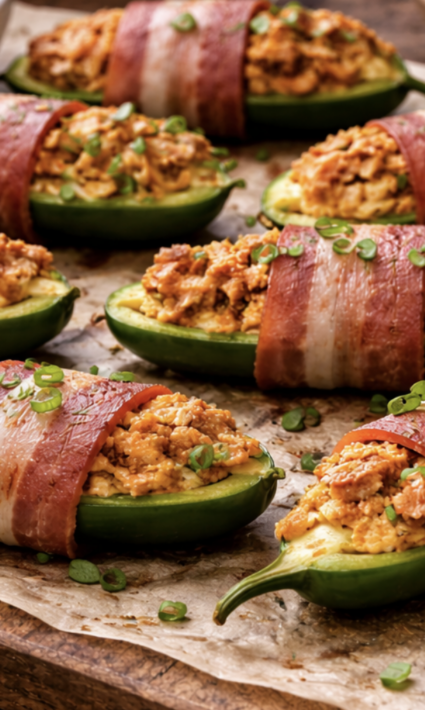 Mit Pulled Pork gefüllte Jalapeño-Poppers_6