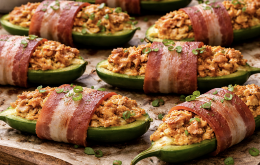 Mit Pulled Pork gefüllte Jalapeño-Poppers_6