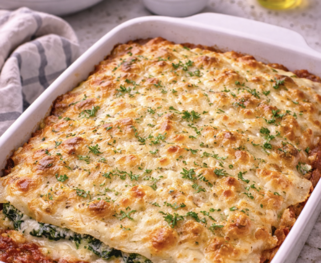 Vegetarische Spinat-Lasagne_7