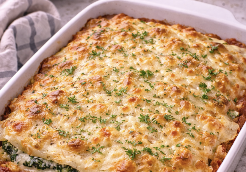Vegetarische Spinat-Lasagne_7