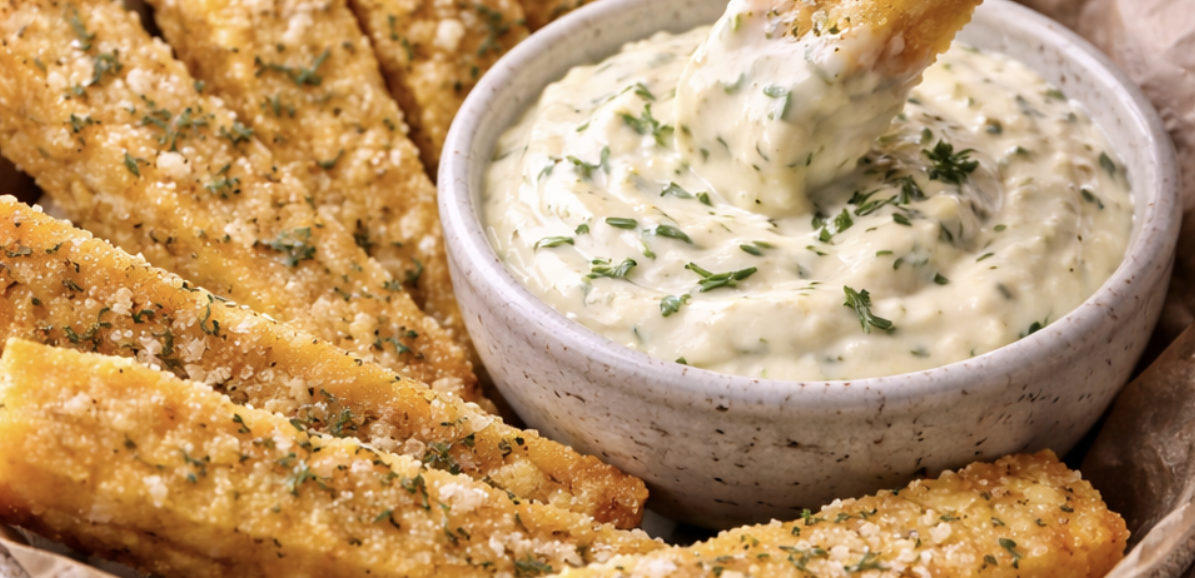 Knusprige Polenta-Pommes mit Rosmarin-Aioli_7