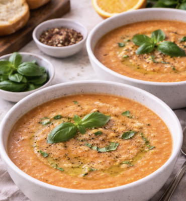 Tomaten-Orangen-Suppe mit Basilikum_7