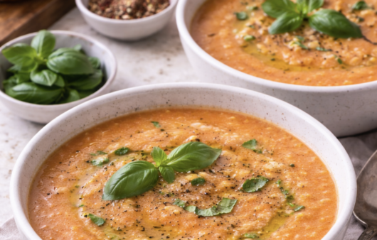 Tomaten-Orangen-Suppe mit Basilikum_7