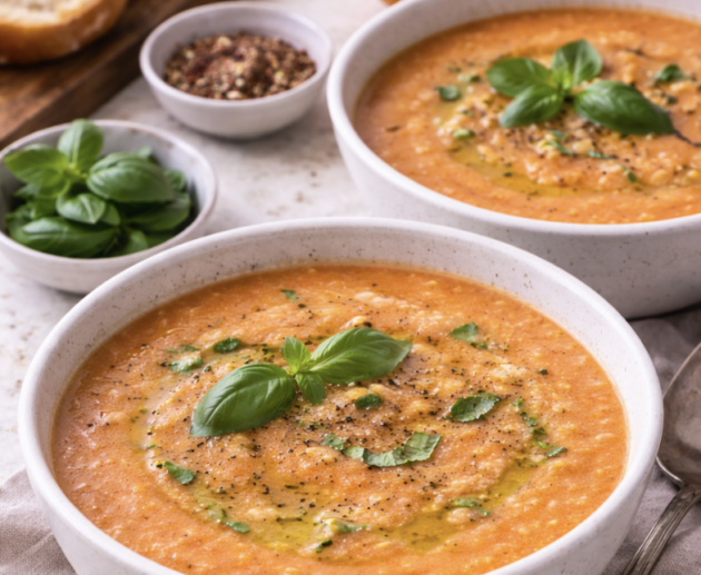 Tomaten-Orangen-Suppe mit Basilikum_7